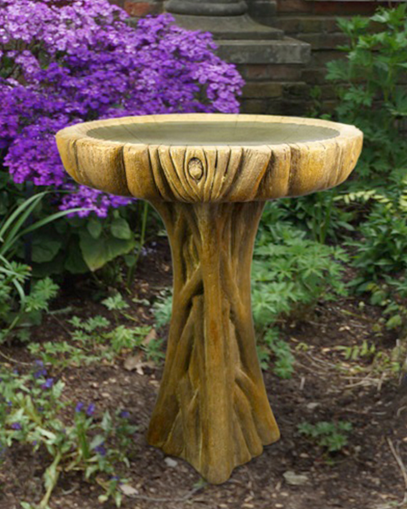 Bird Bath Driftwood