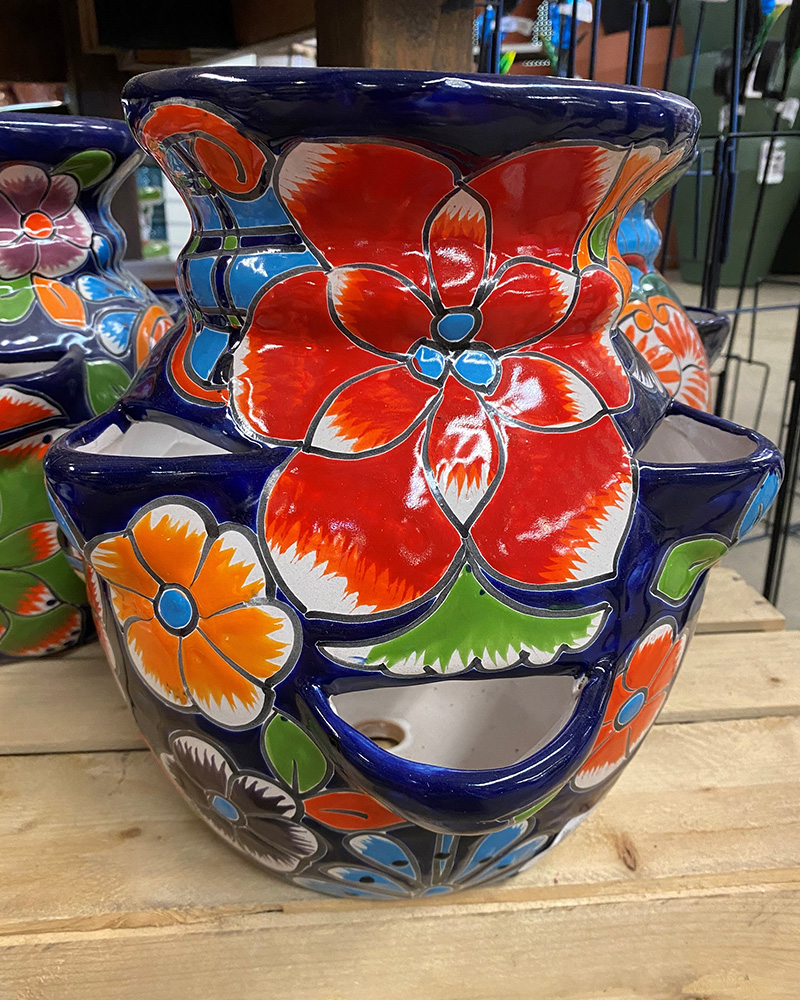 Talavera Strawberry Pot