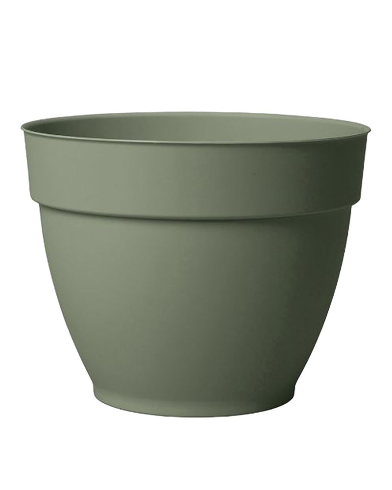 Self-Watering Pot Ninfea Green 13.3"