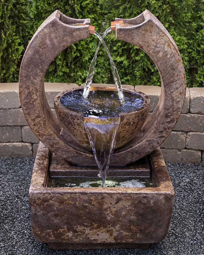 Crescent Two Spill Fountain