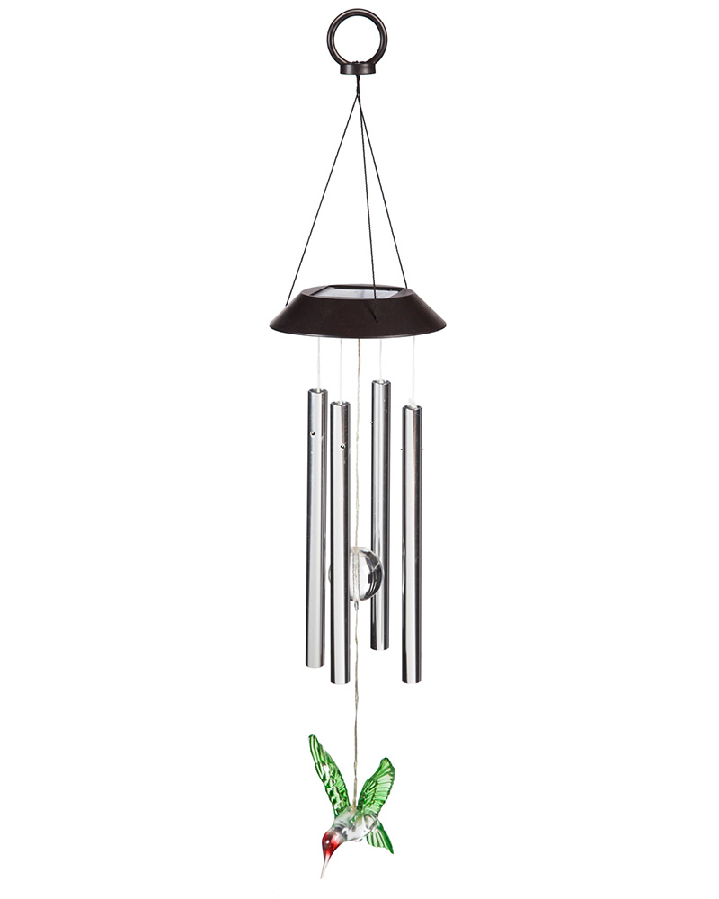 Solar Hummingbird Windchime