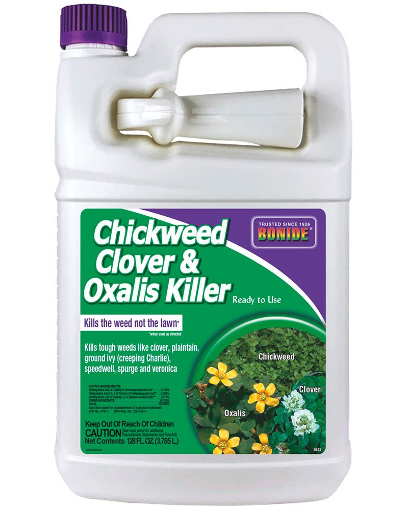 Bonide Chickweed, Clover & Oxalis Killer Ready-To-Use, Gallon