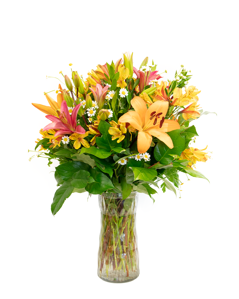 Lovely Lilies Floral Arrangement from $80-$100