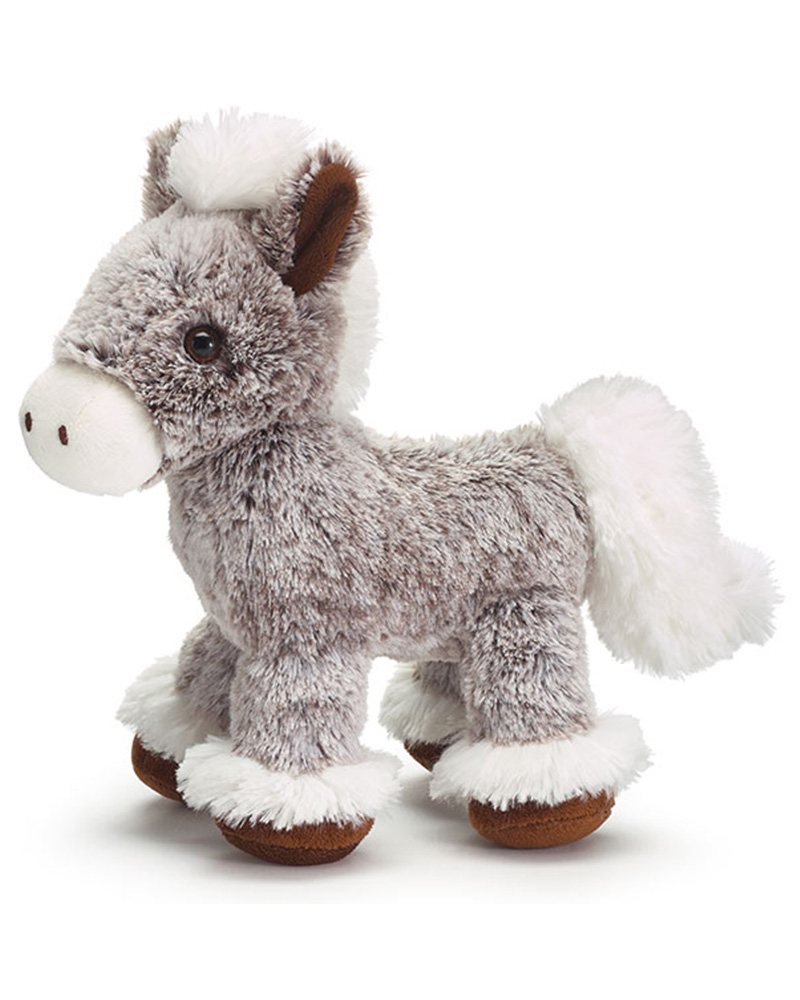 Plush Little Grey Pony