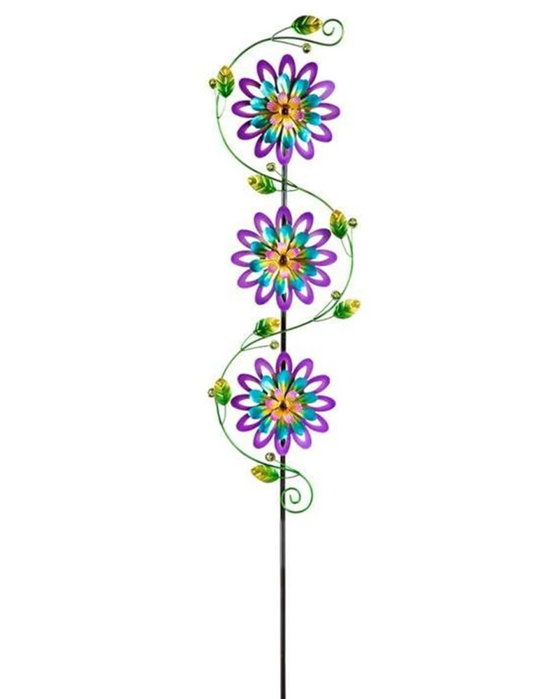 Spining Flower Stake 71"