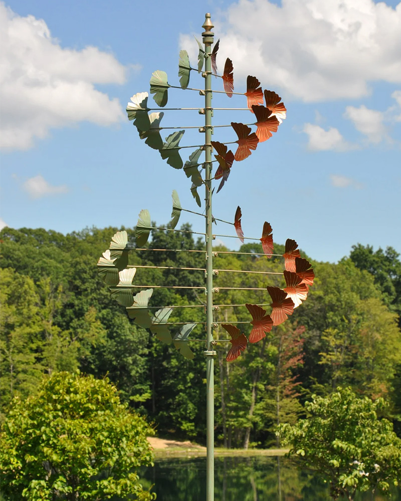 Gingko Leaves Spinner 100"