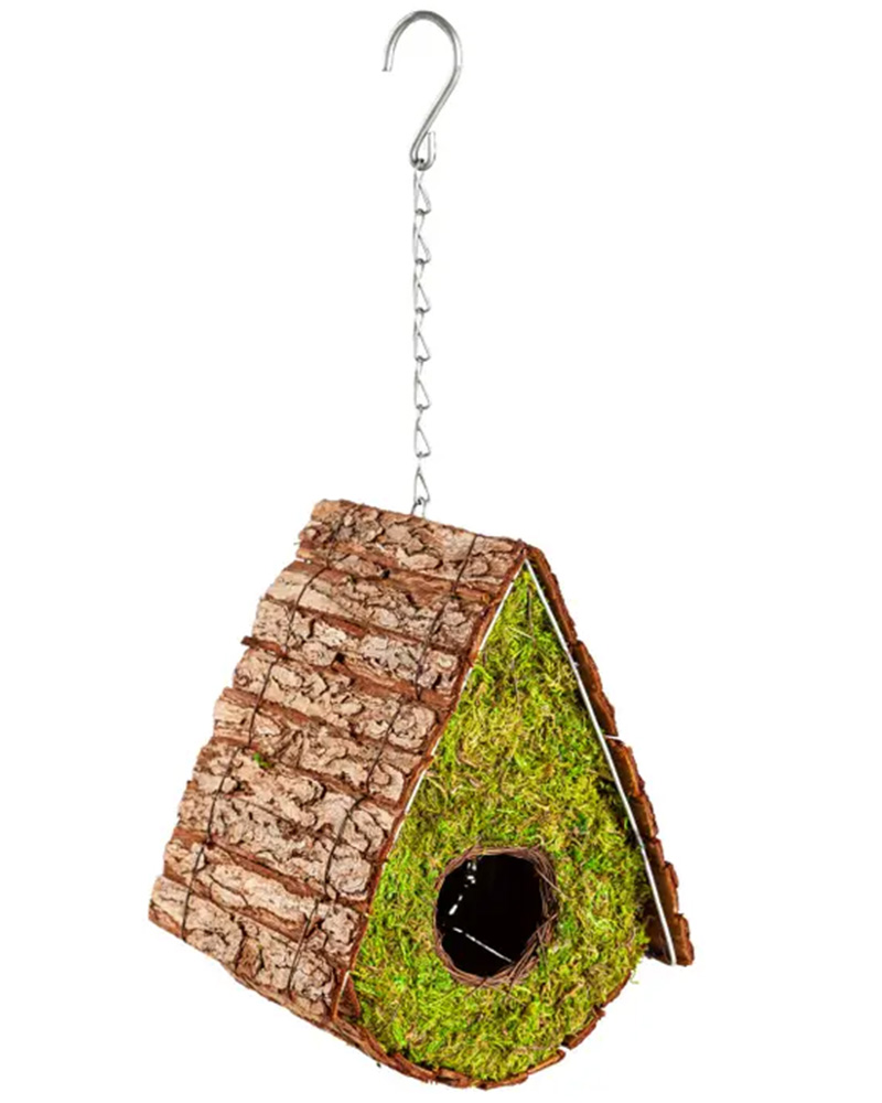Decorative Moss Bird House