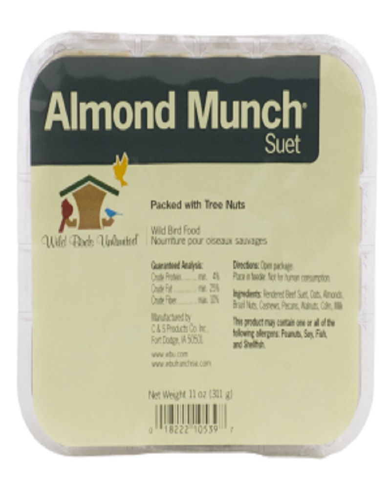 Suet Cake Almond Munch