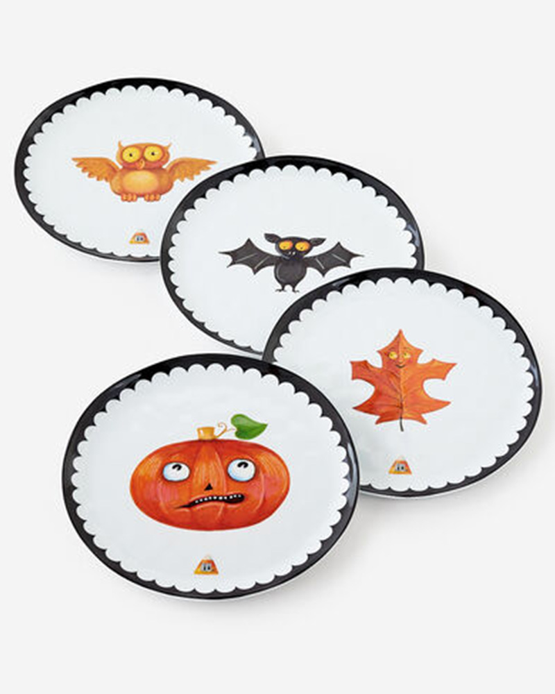 Halloween Plates - Mary Engelbreit 9"