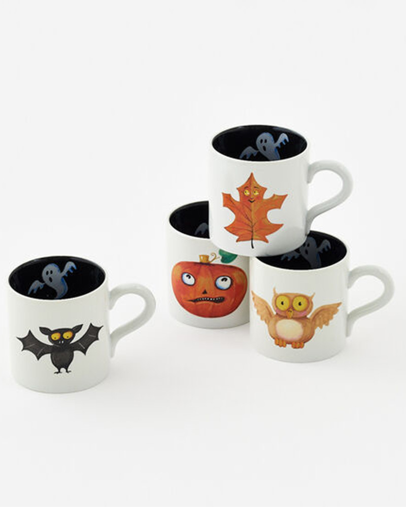 Halloween Mugs - Mary Engelbreit 4"