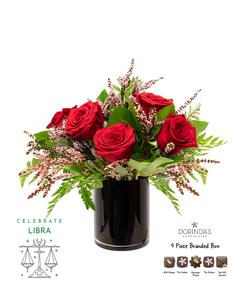 Zodiac Birthday Bundle Floral Arrangement