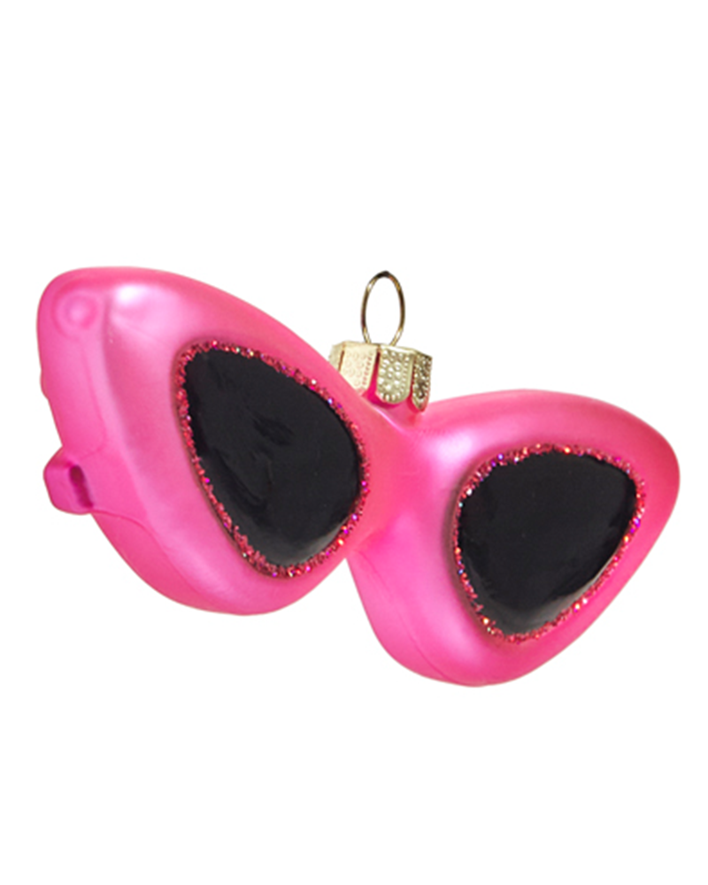 Retro Pink Sunglasses Ornament 4.5"x1.5"