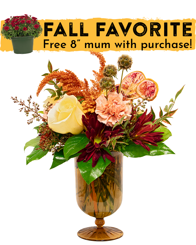 Amaretto Flower Floral Arrangement from $80-$125