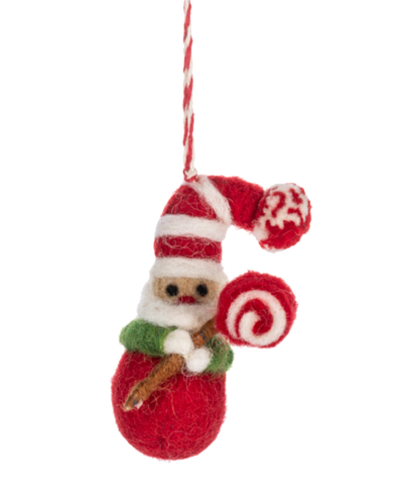 Santa Token Ornament 2.75"