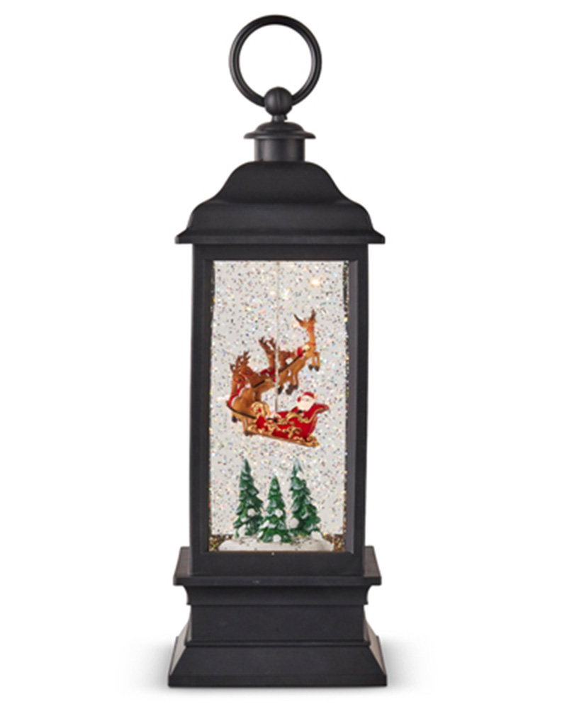 Santa Flying LED Lantern