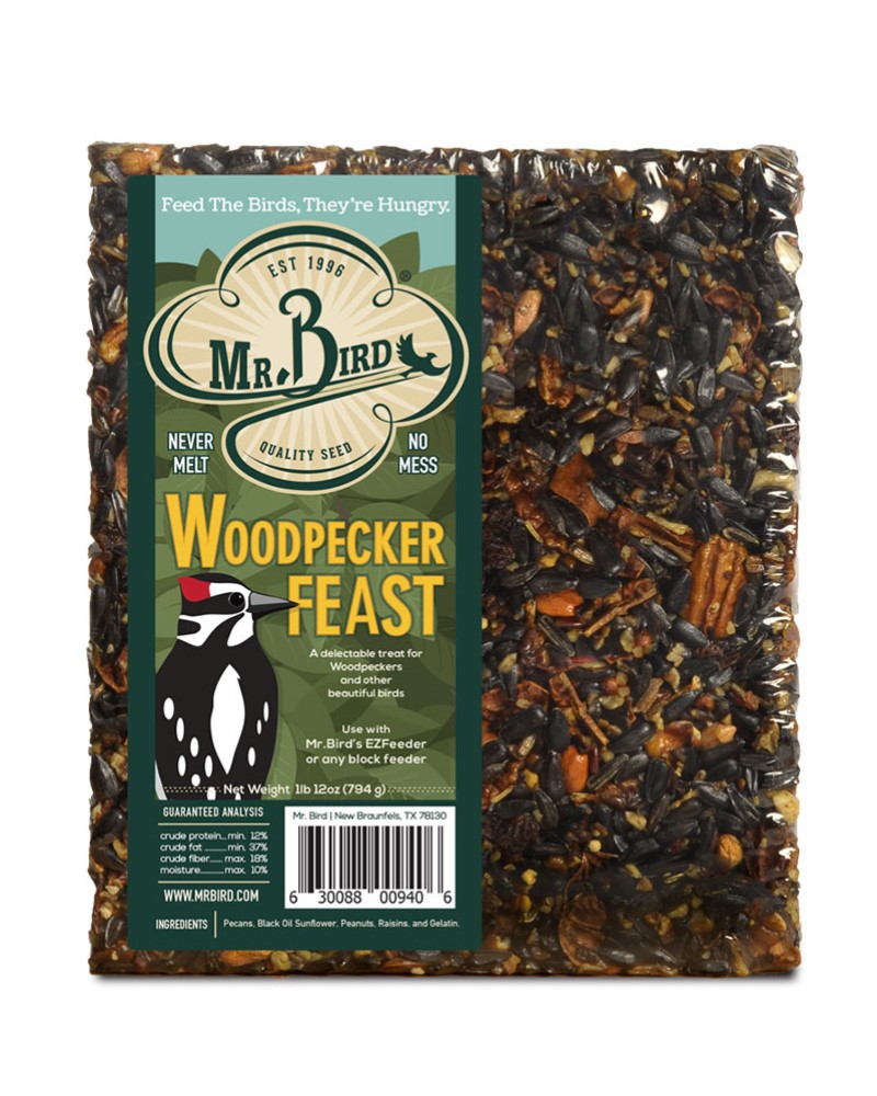 Woodpecker Feast Seed Cake Large