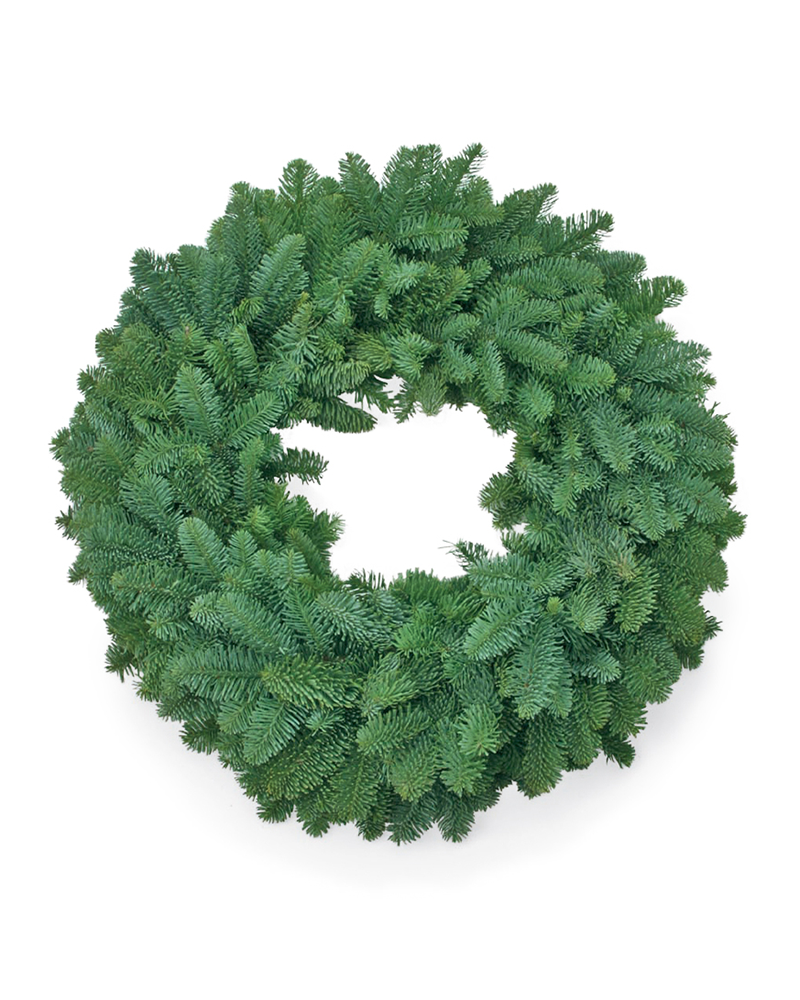 Moana Wreath Plain Noble Fir 14"