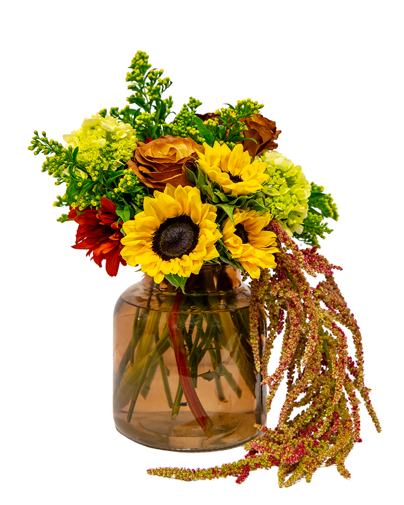 Harvest Glow Floral Arrangement from $75-$99