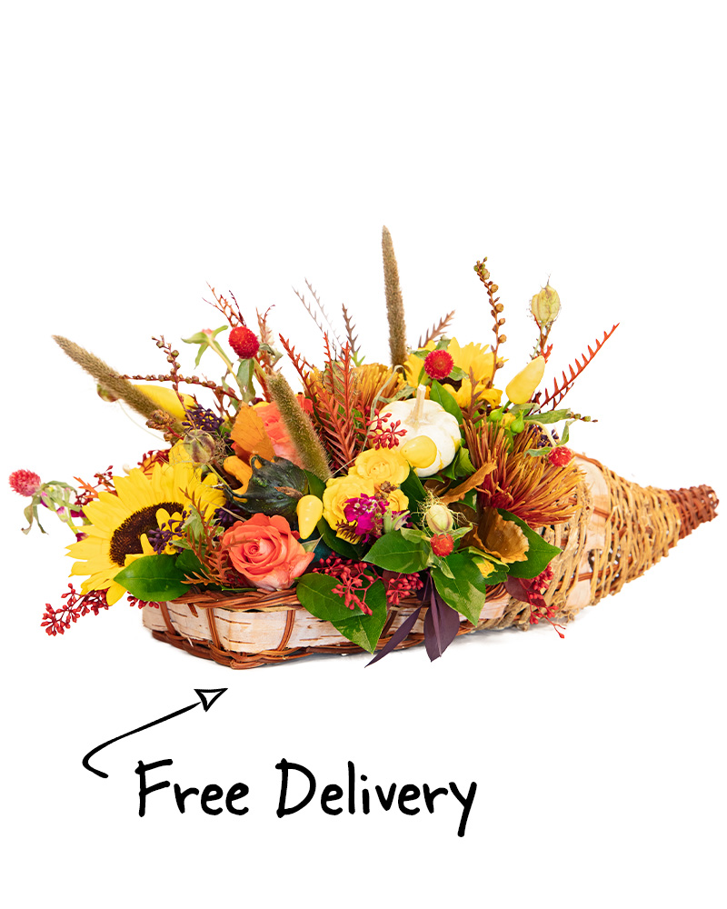 Bountiful Harvest Cornucopia from $90-$145