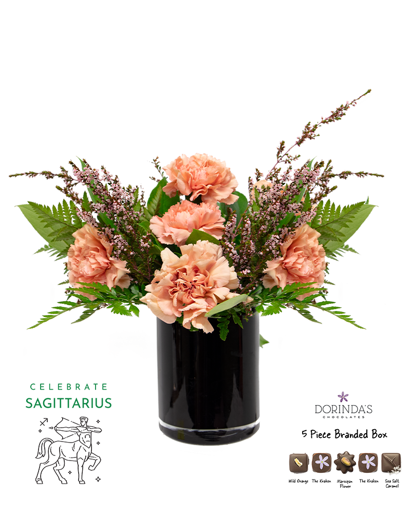 Zodiac Birthday Bundle Floral Arrangement