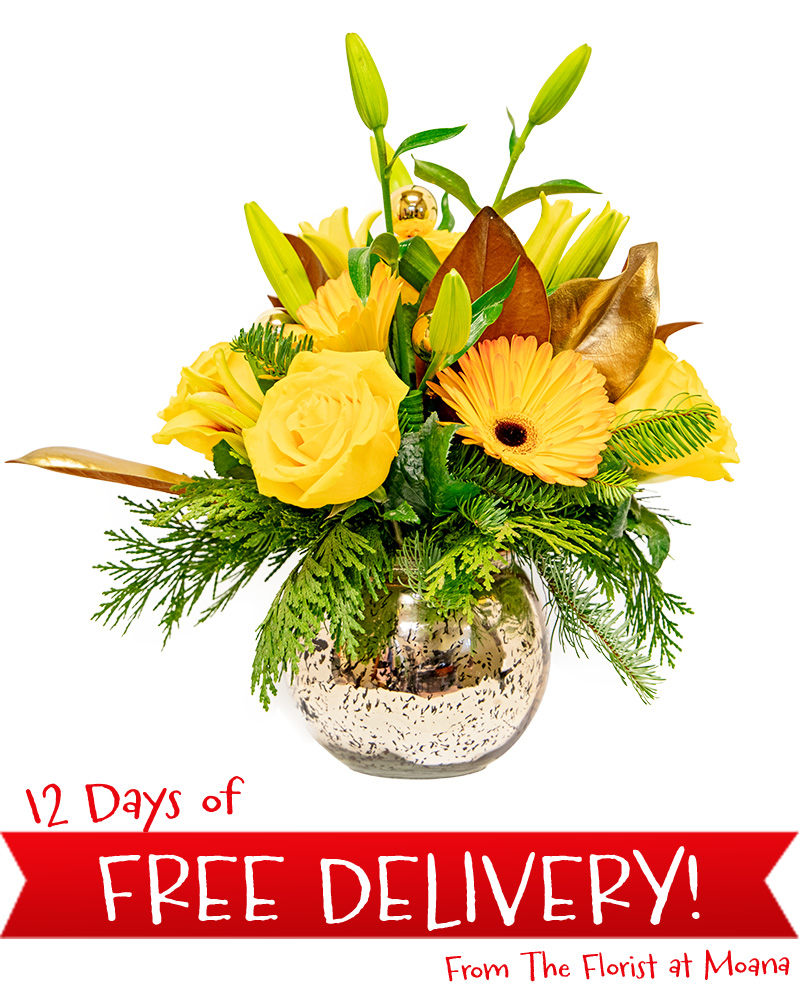 Christmas Star Floral Arrangement from $59-$95