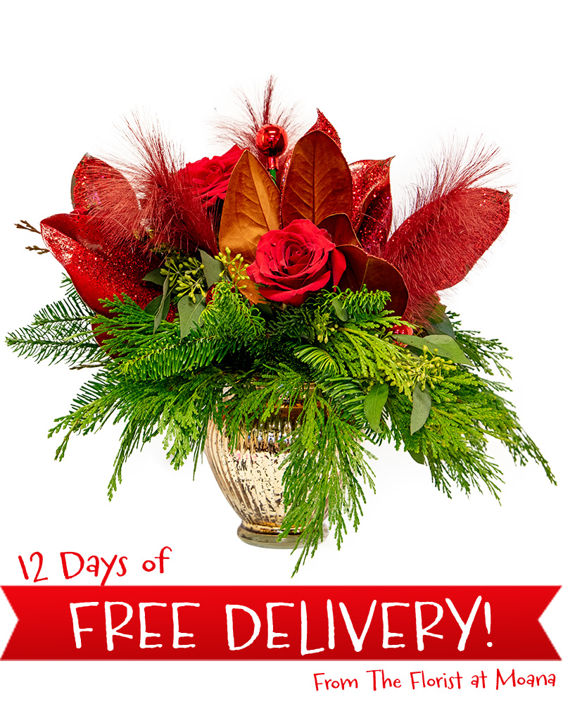 Santa Baby Floral Arrangement from $79-$99