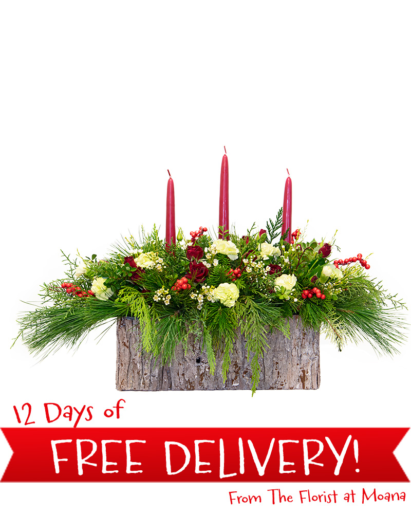 Merry and Bright Floral Arrangement from $100-$150