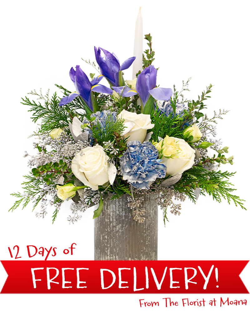 Silver Sierra Floral Arrangement from $85-$115