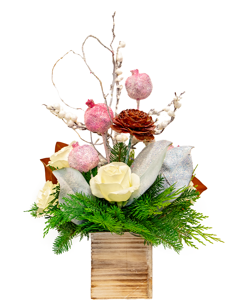 Snow Fairy Floral Arrangement from $65-$85