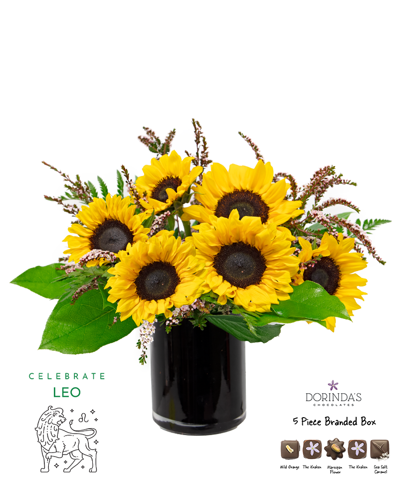 Zodiac Birthday Bundle Floral Arrangement