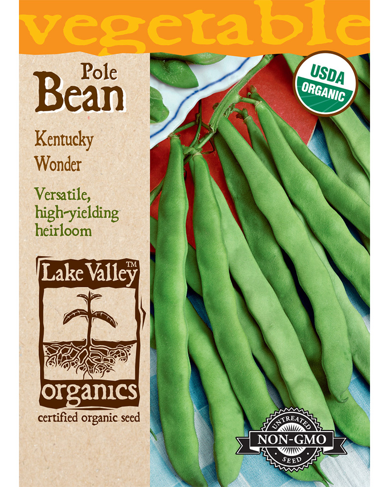 Bean Pole Kentucky Wonder Organic