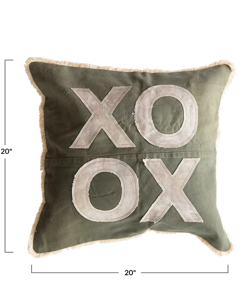 Pillow 'XO' 20"