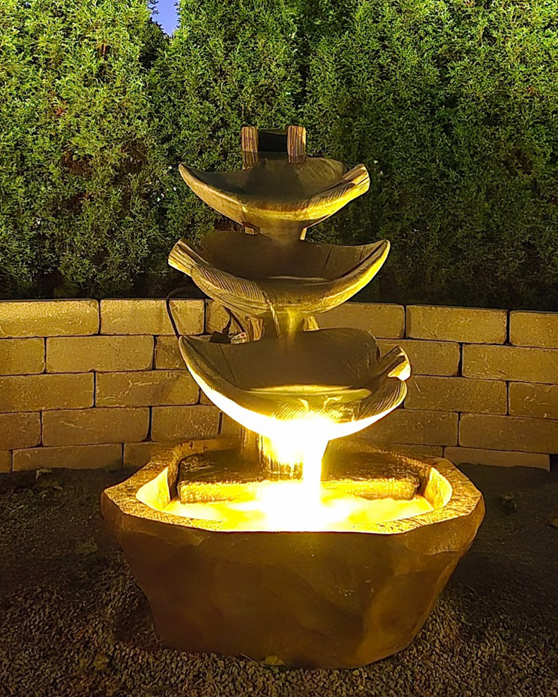 Triple Leaf Fountain