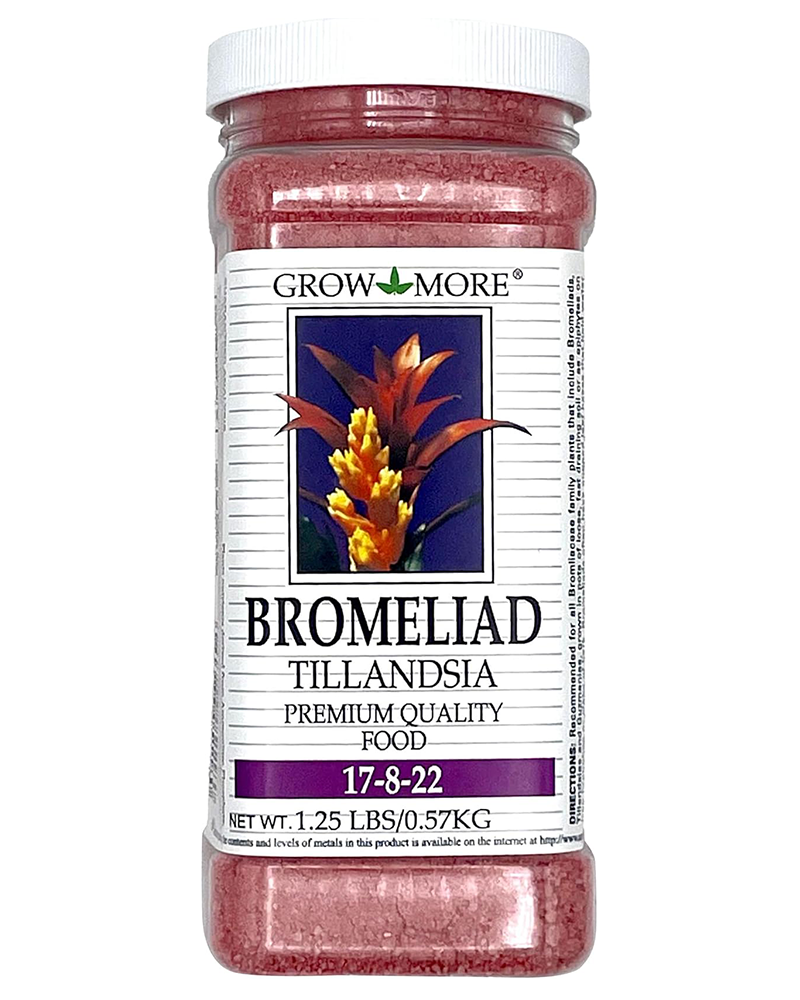 Growmore Bromeliad 17-8-22 1.25lbs