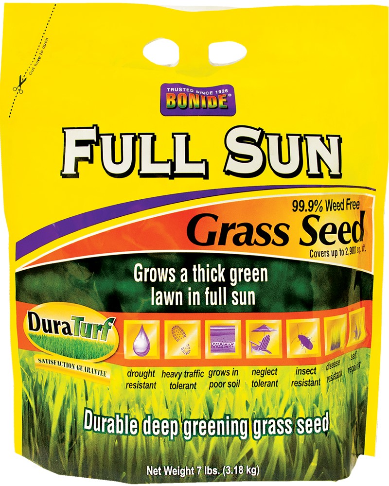 Bonide Full Sun Grass Seed, 7lbs