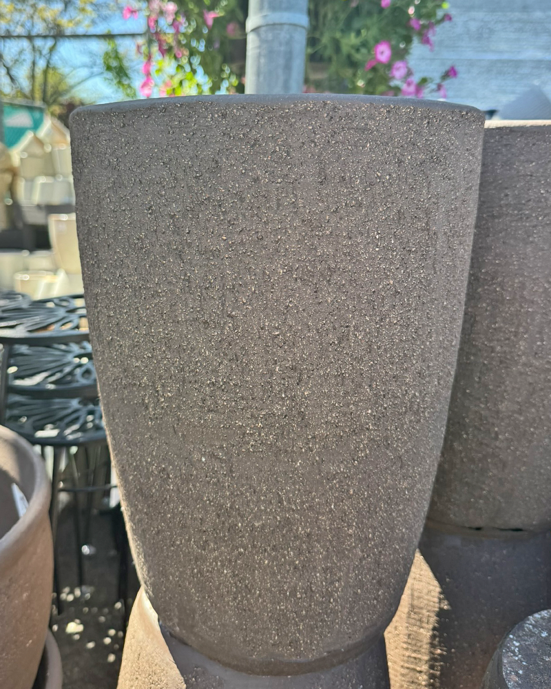 Tall Standard Pot Dark Clay 12"