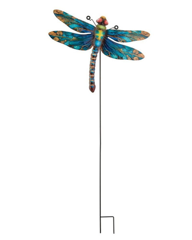 Stake Dragonfly Blue 43.25"