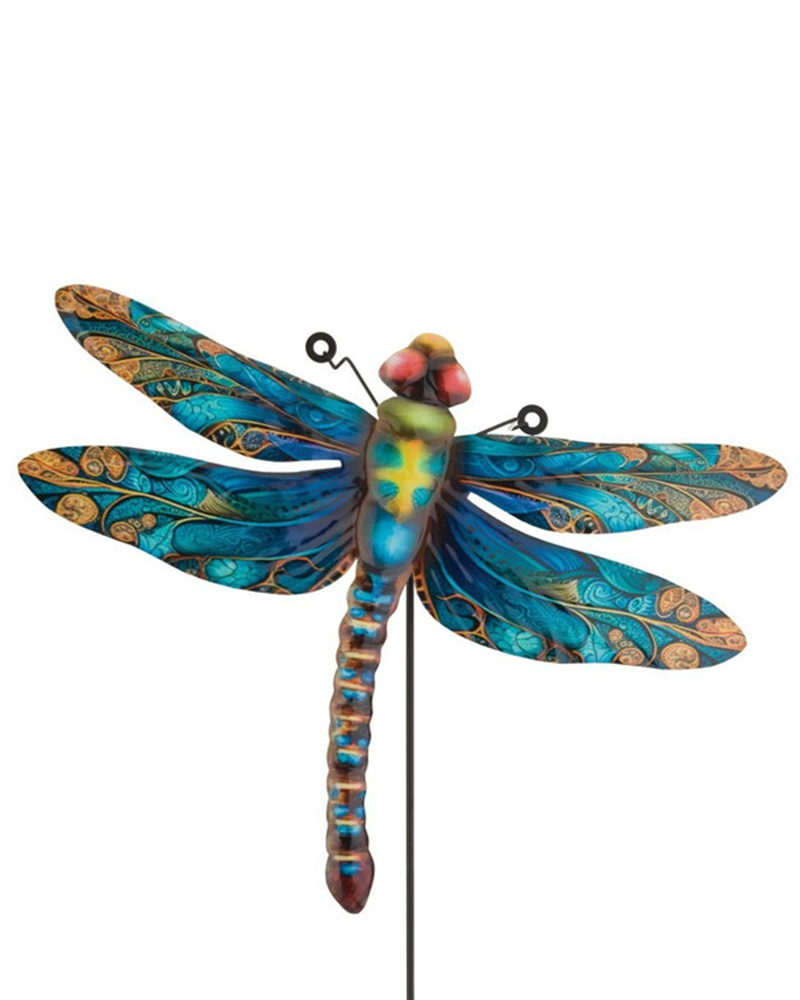 Stake Dragonfly Blue 43.25\"