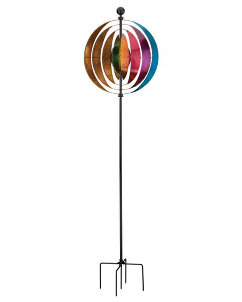 Stake Wind Spinner Vertical Illusion 72"