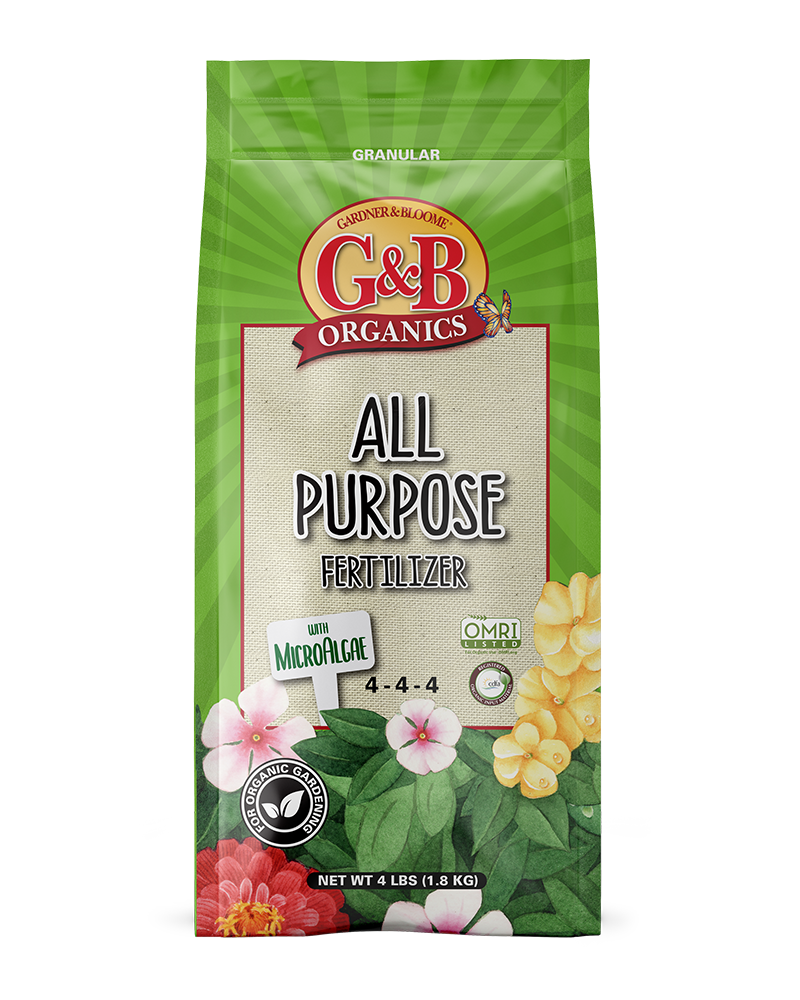 G&B Organics All Purpose Fertilizer (4-4-4) 4lbs