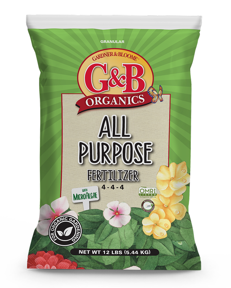 G&B Organics All Purpose Fertilizer (4-4-4) 12lbs