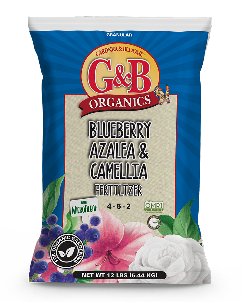 G&B Organics Blueberry, Azalea & Camellia Fertilizer (4-5-2) 12lbs