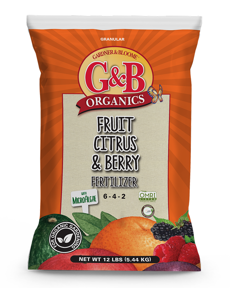 G&B Organics Fruit, Citrus & Berry Fertilizer (6-4-2) 12lbs