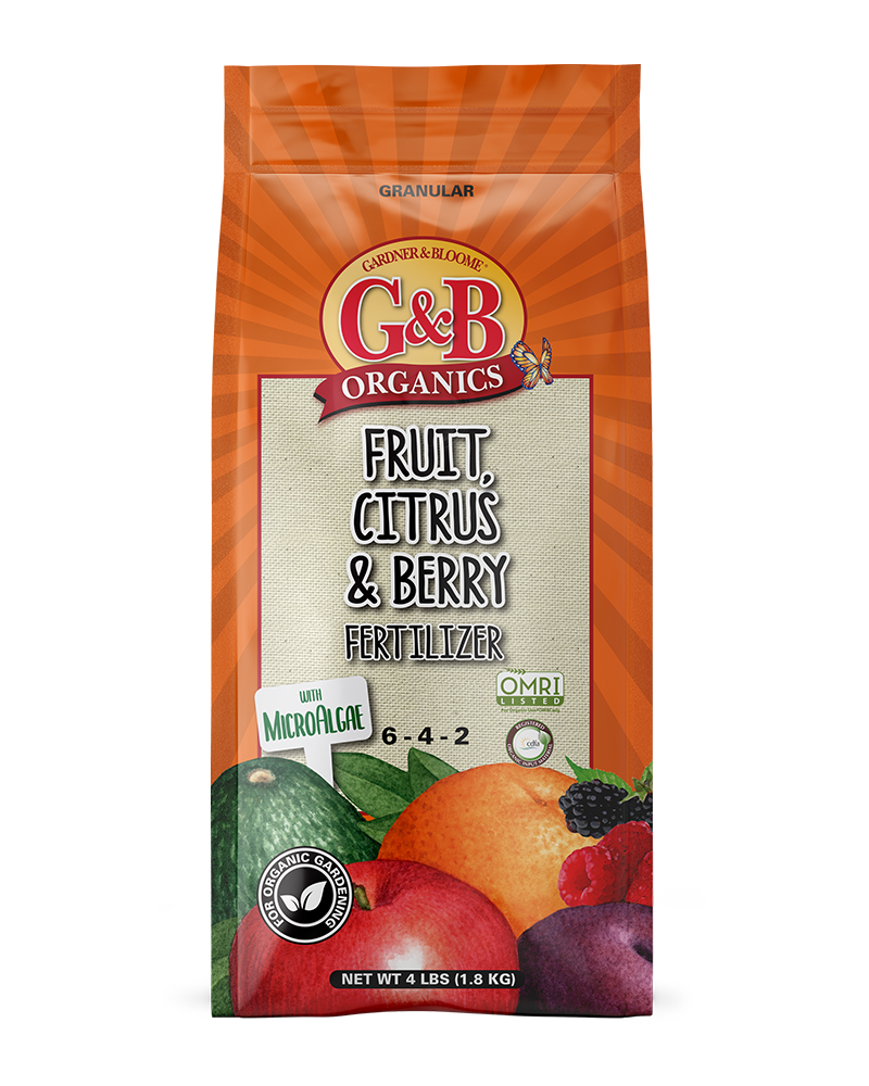 G&B Organics Fruit, Citrus & Berry Fertilizer (6-4-2) 4lbs
