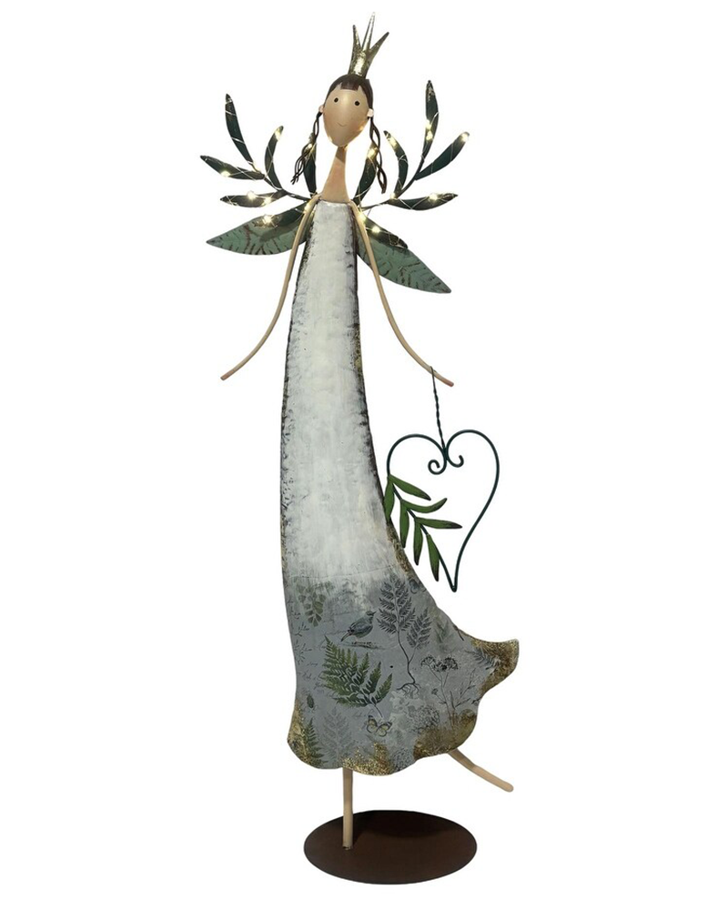 Flower Fairy Metal Decor 32.25"