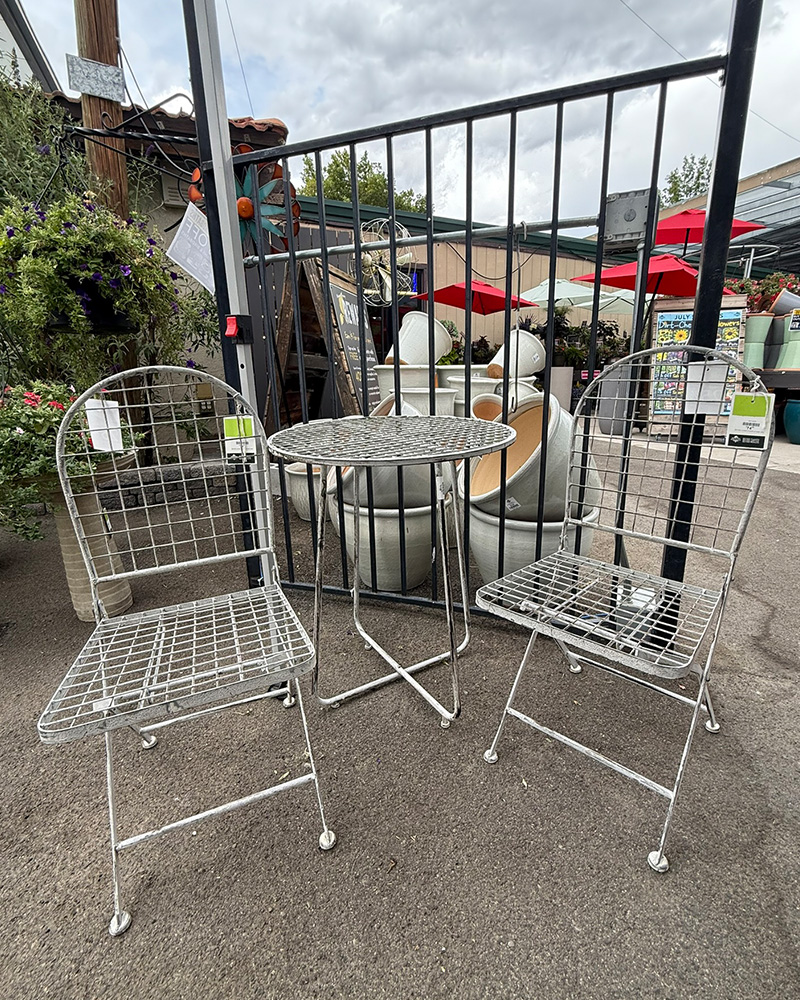 Bistro Table Ryder Stone Grey