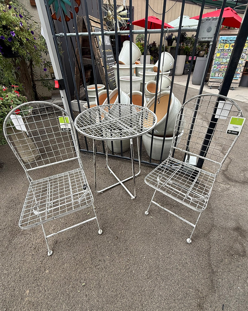 Bistro Chair Ryder Stone Grey