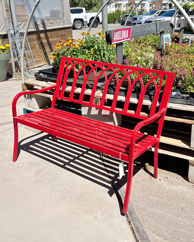 Bench Lakeside Red