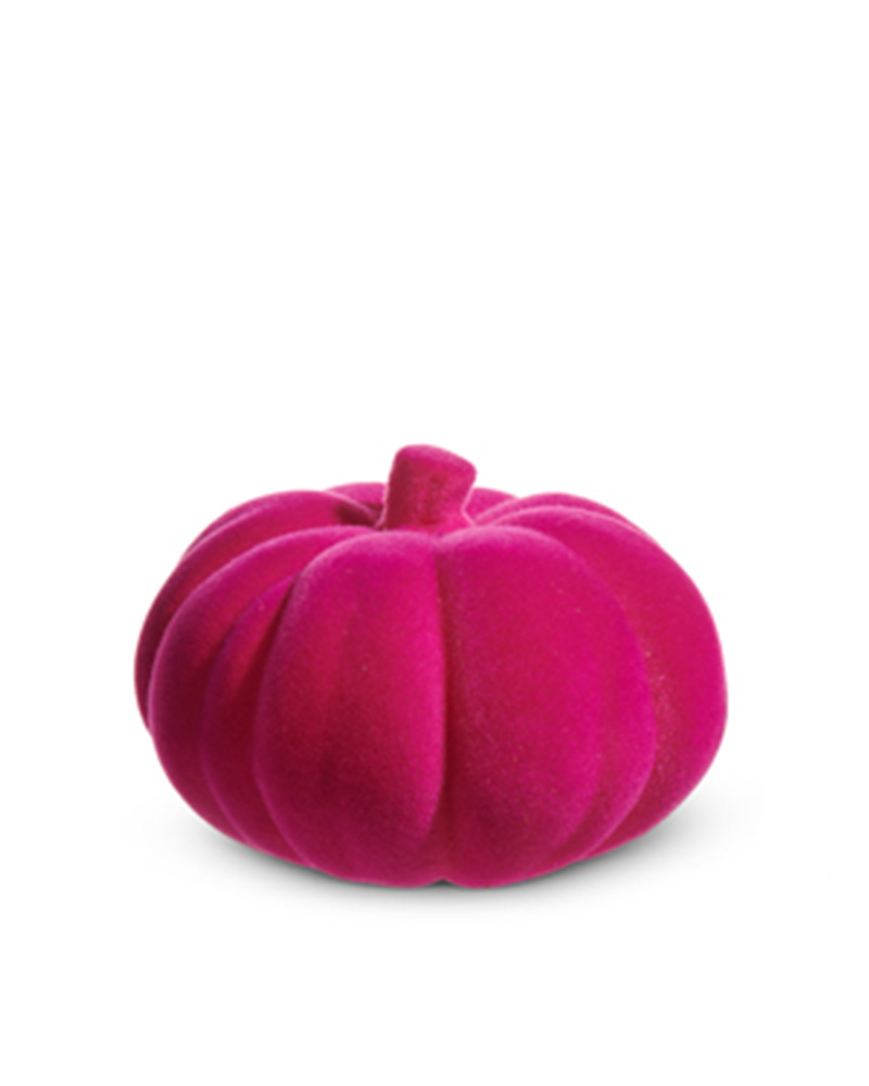 Flocked Pumpkin Pink 6.5"