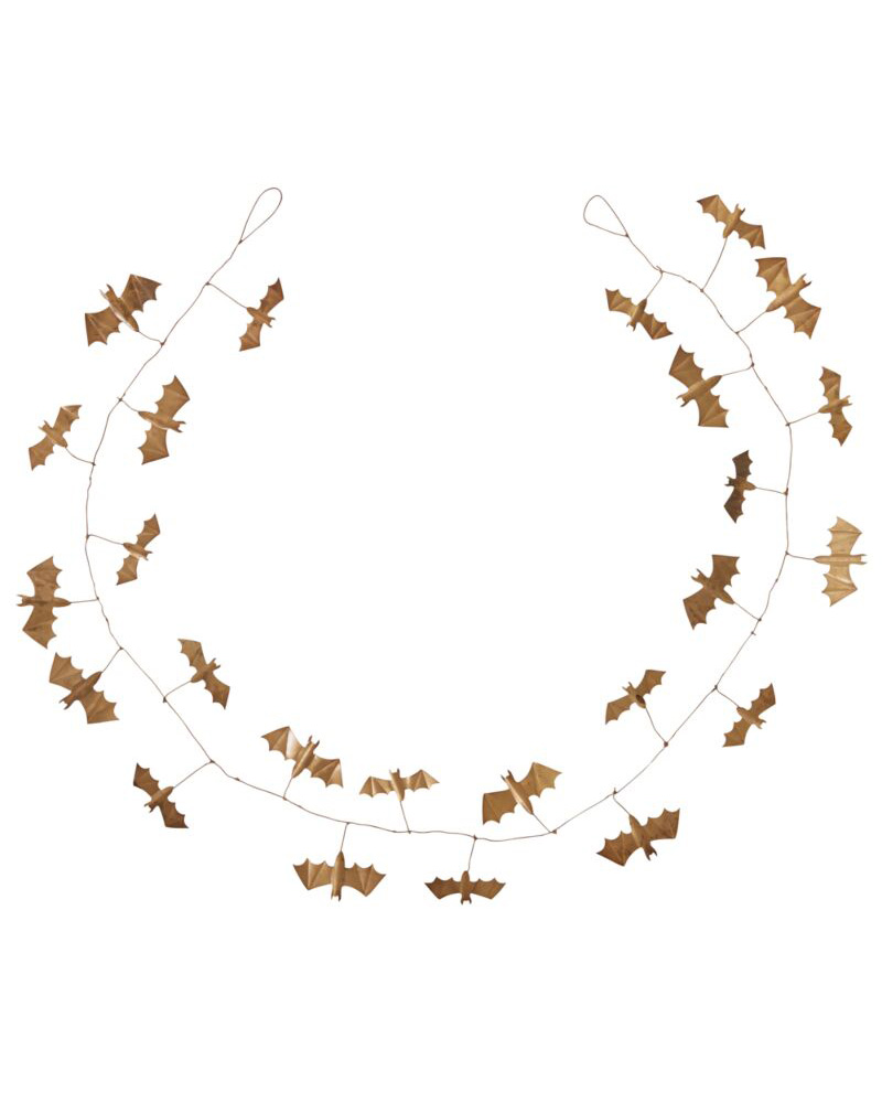 Winged Bat Garland 72"